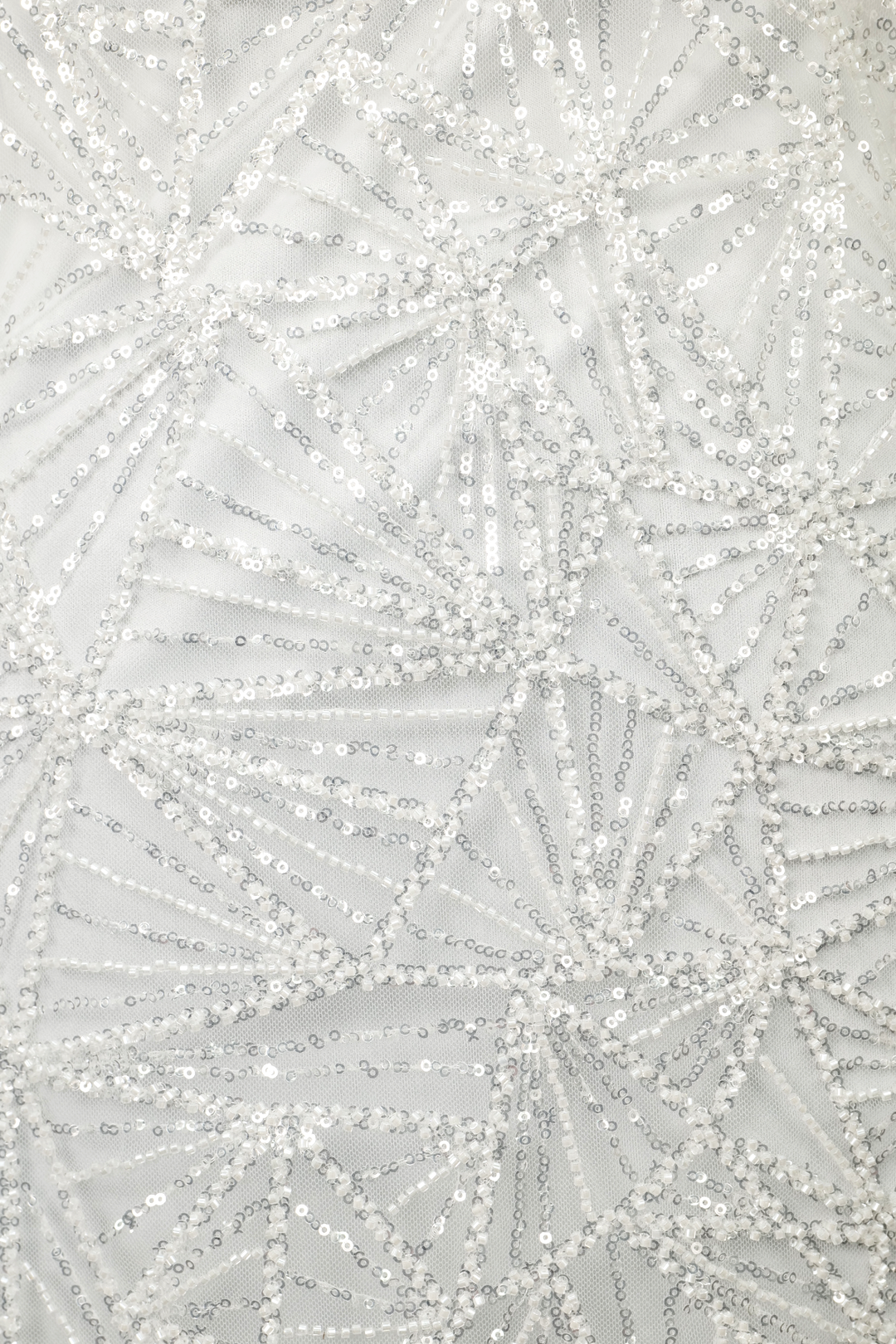Geometric Sequin Party Dress