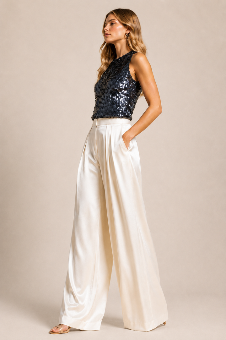 All-Over Sequin Tank Top