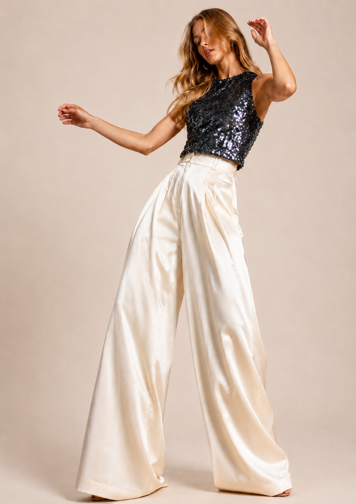 All-Over Sequin Tank Top