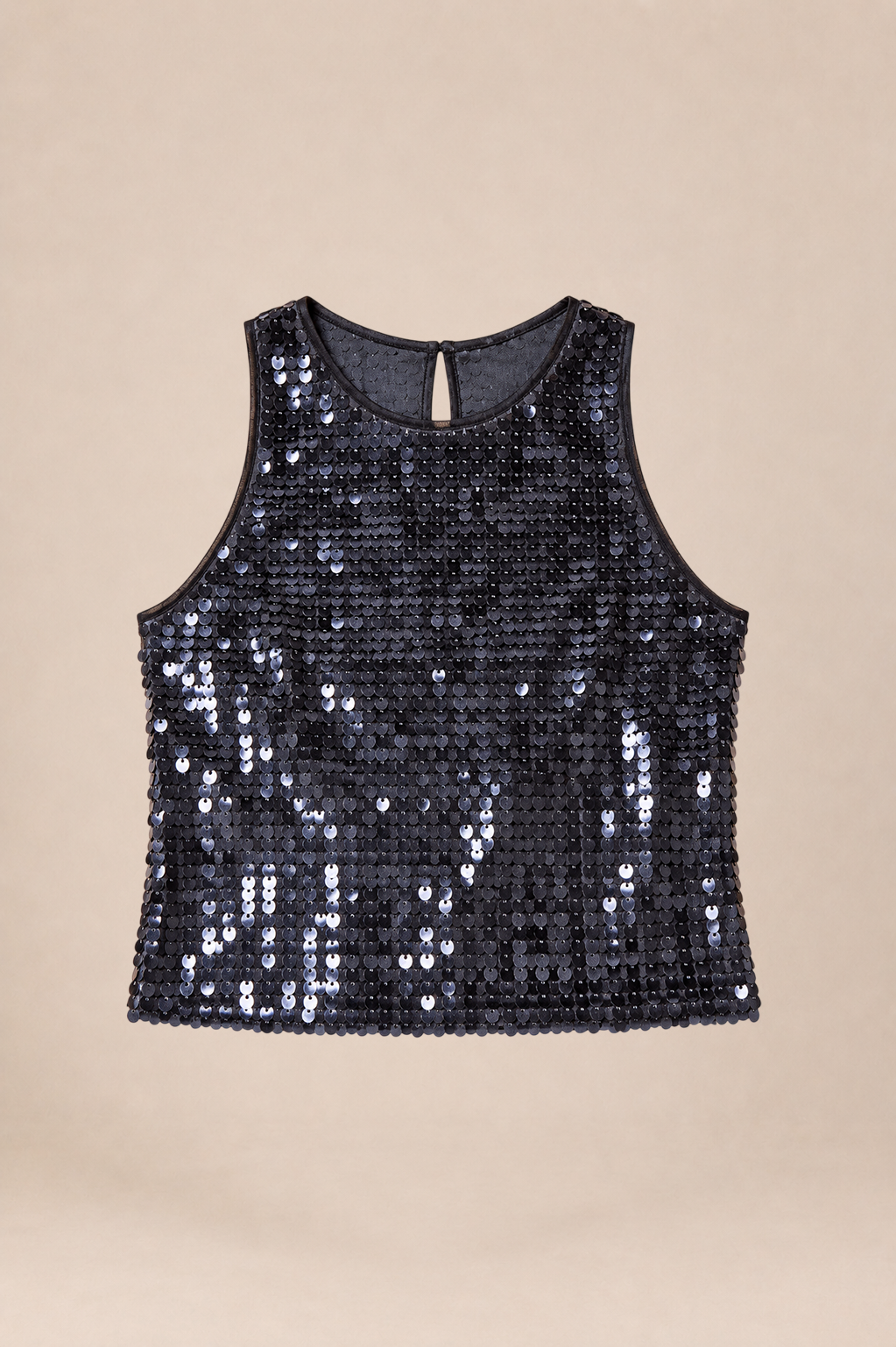 All-Over Sequin Tank Top