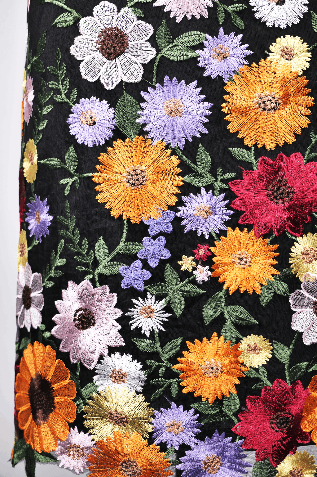 Bloomscape Embroidered Midi Dress