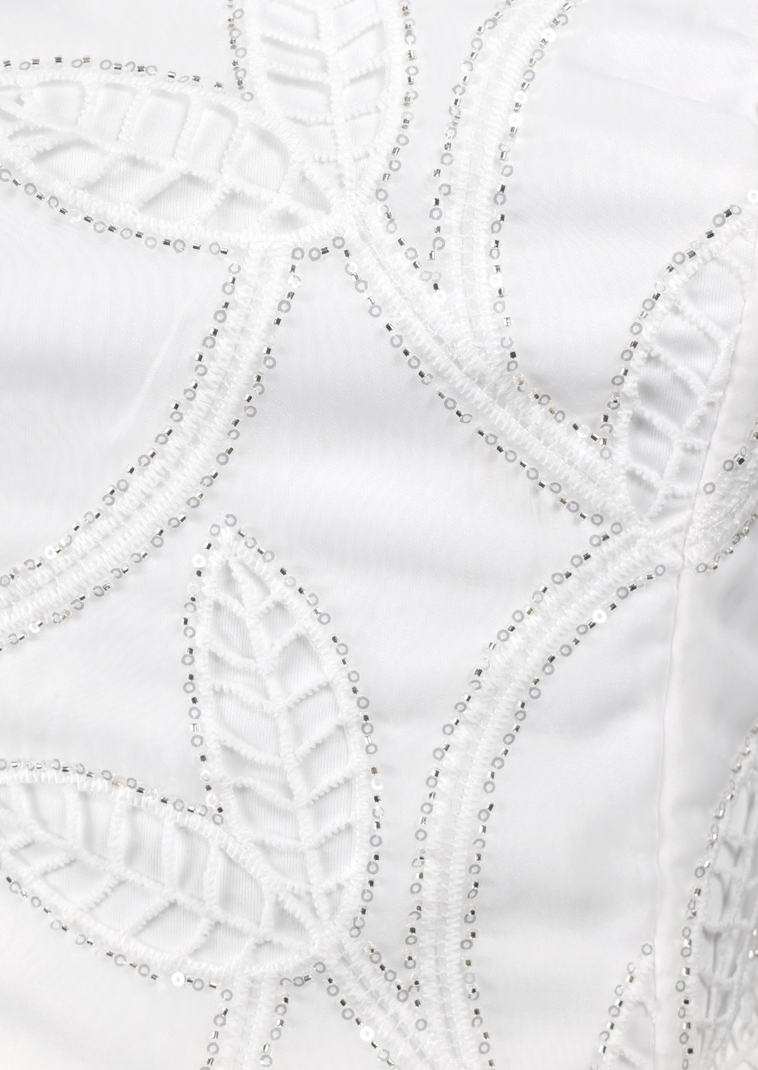 Sequin Embroidered Corset Top